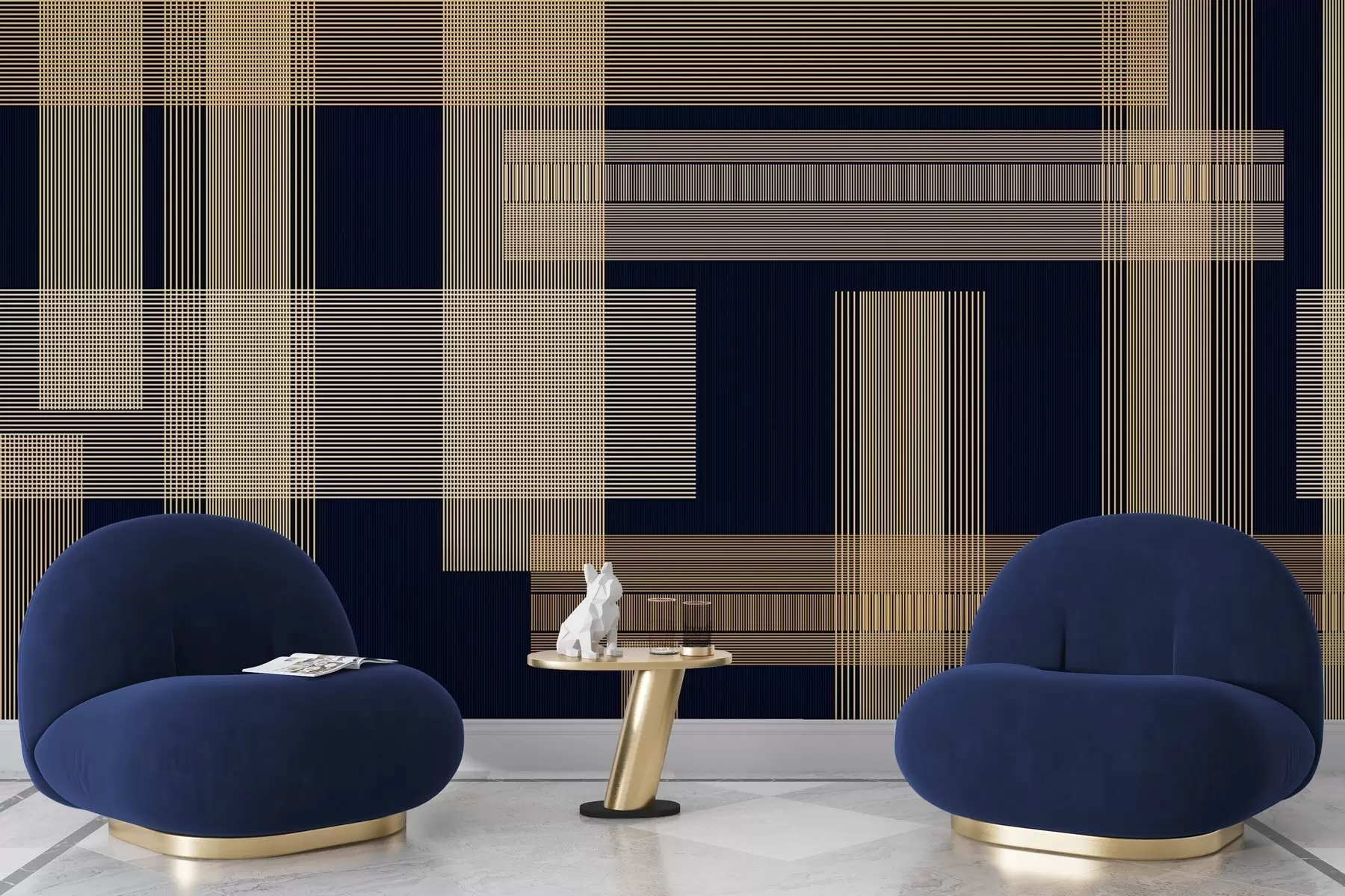 fototapeter Geometrisk harmoni w05014v2