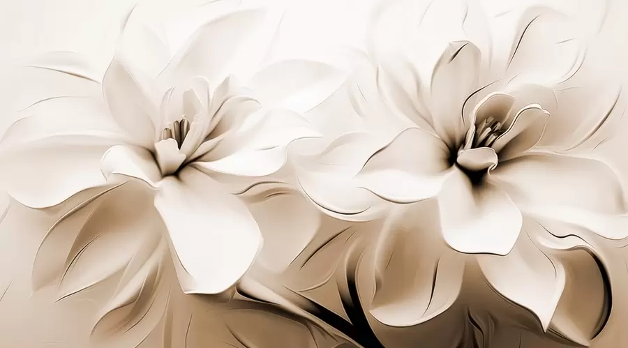 Fototapete Fantasieblumen w04984