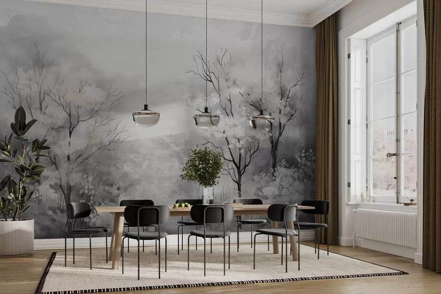 Fototapete Leichter Atem der Bäume w05054