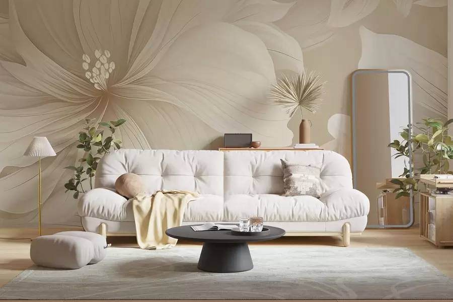 fototapeter Fantasy blomster w04989