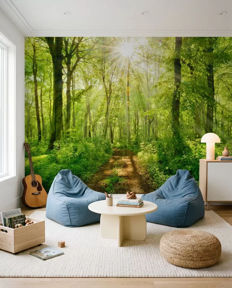 Murale Sentier sous les branches u22252