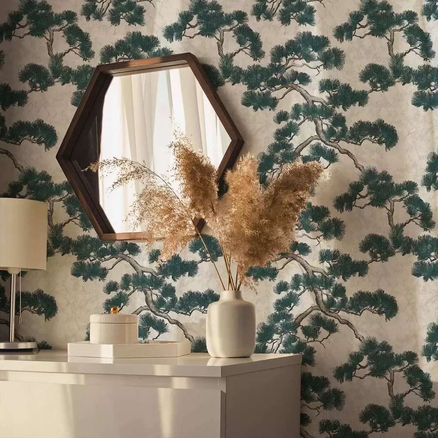 fototapeter Fyrretræsgrene a00972v2