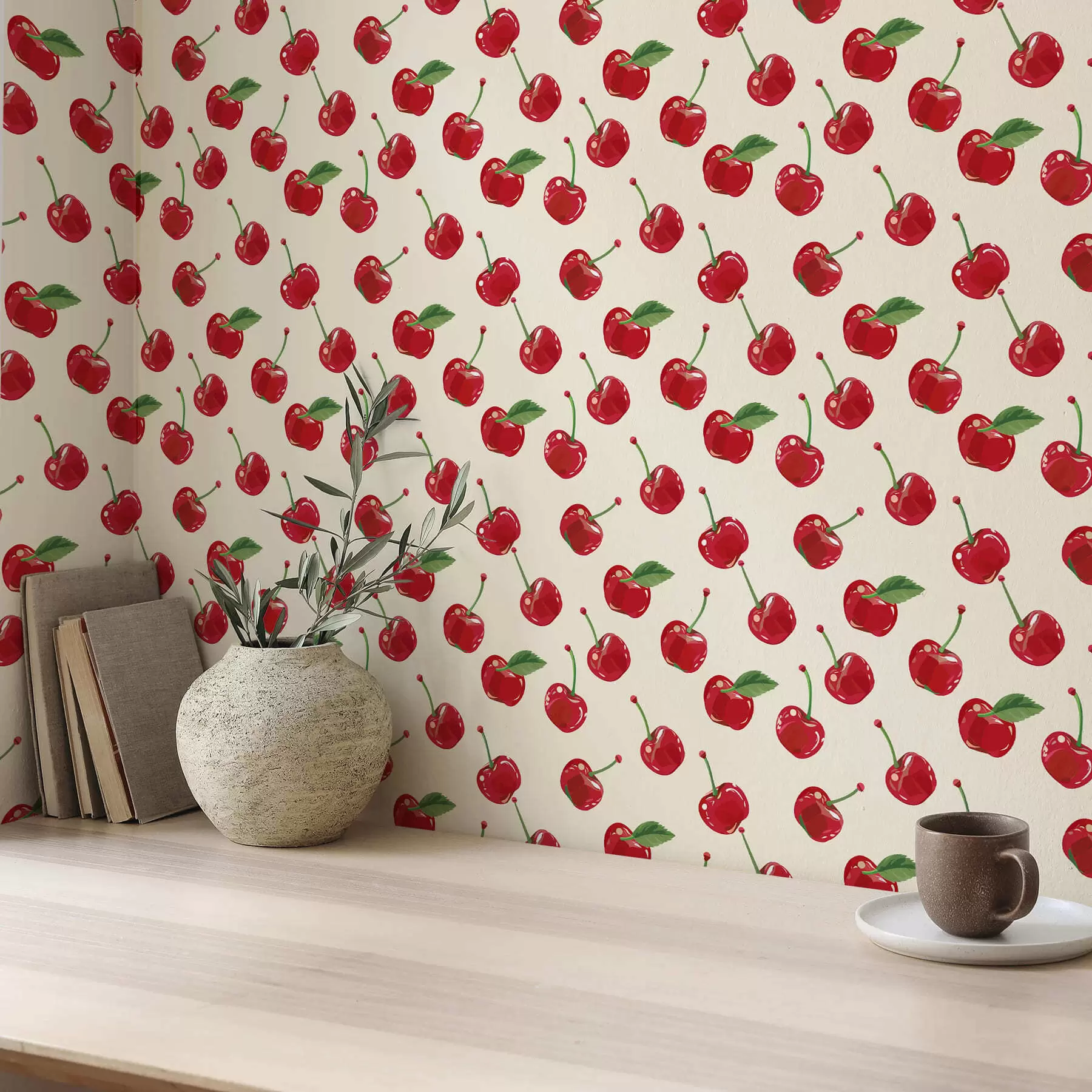 Murale Cerises juteuses a01146