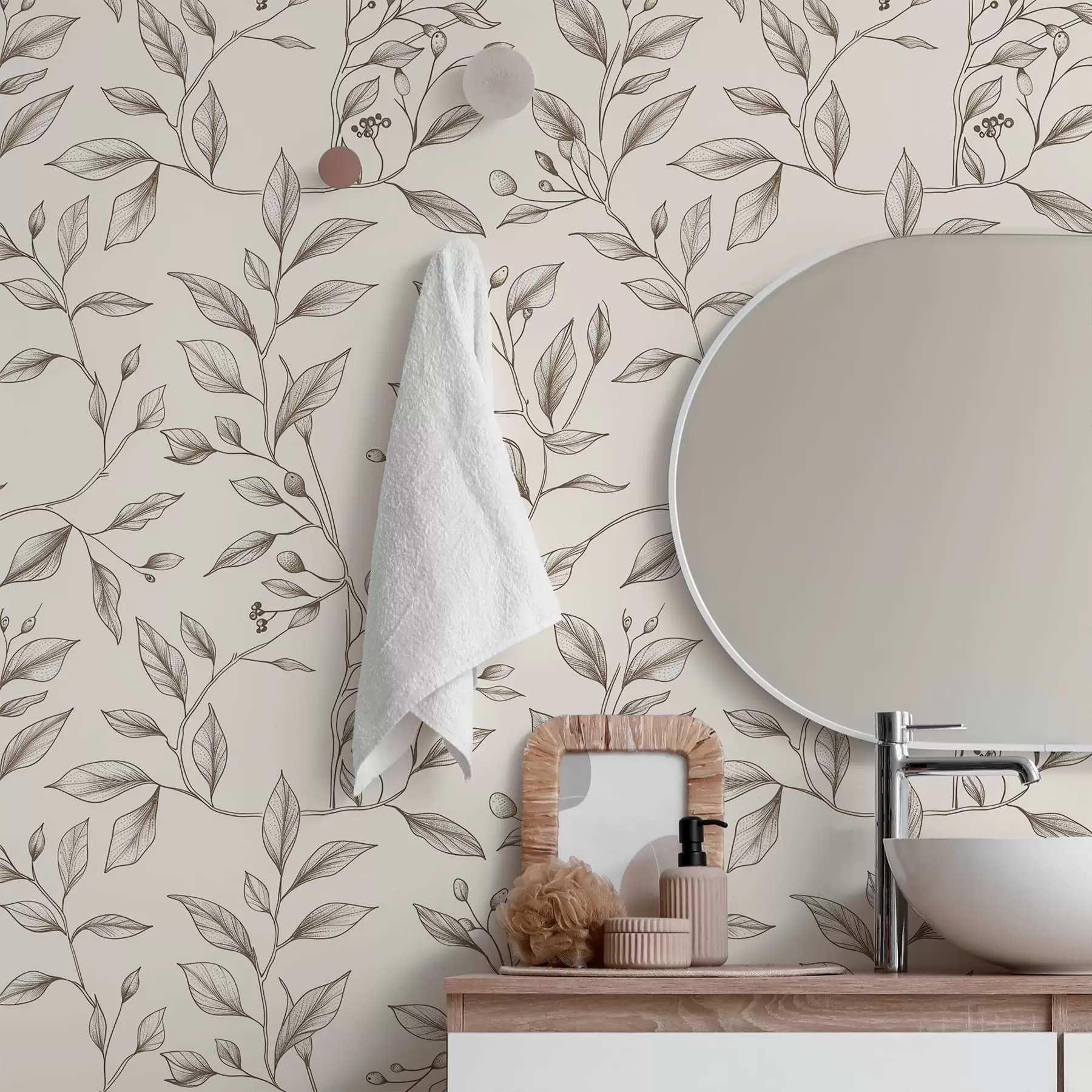 fototapeter Delikate grene a01147