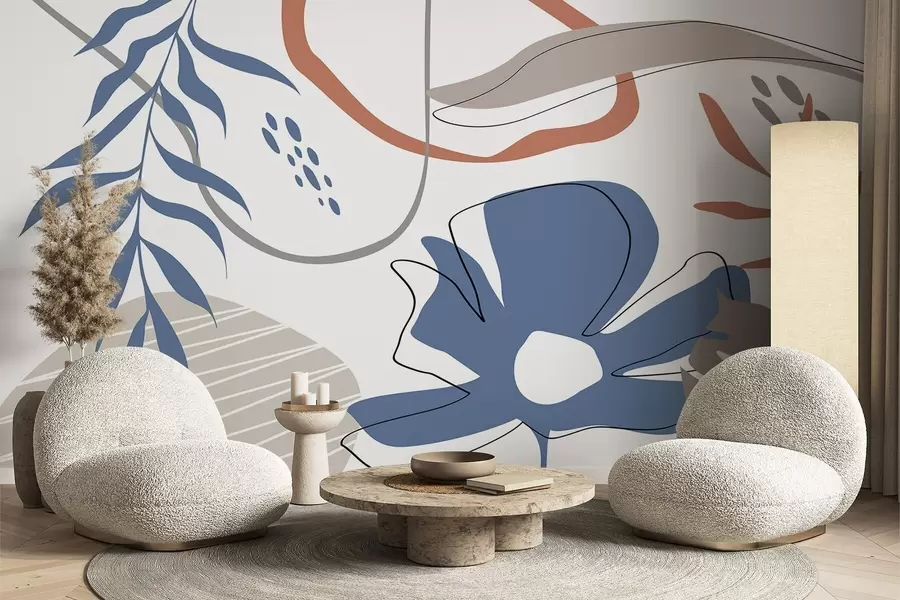 fototapeter Abstrakt komposition w05188