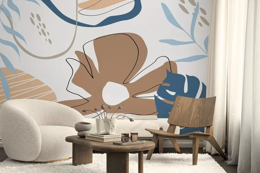 fototapeter Abstrakt komposition w05188v1