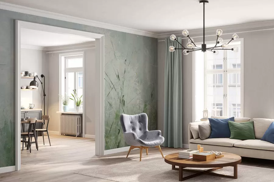 fototapeter Græsets lethed w05176