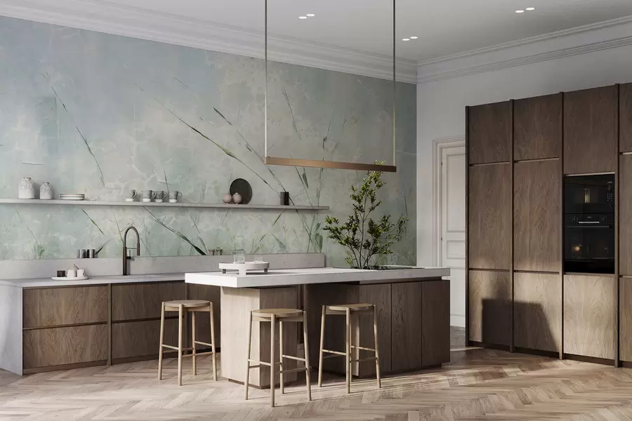 fototapeter Græsets lethed w05176