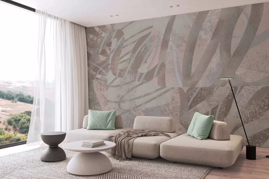 fototapeter moderne abstrakt kunst w05068