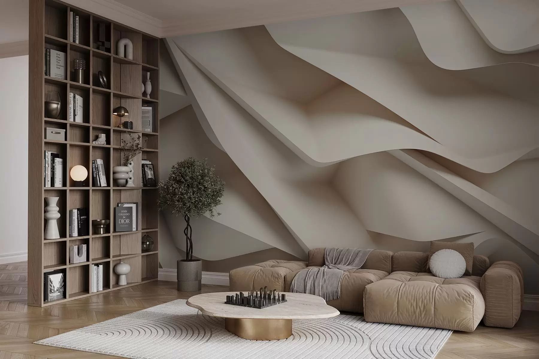 fototapeter Abstrakt w09701