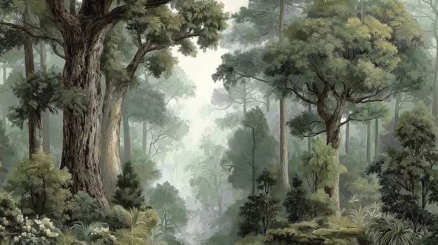 fototapeter Løvskov w05196