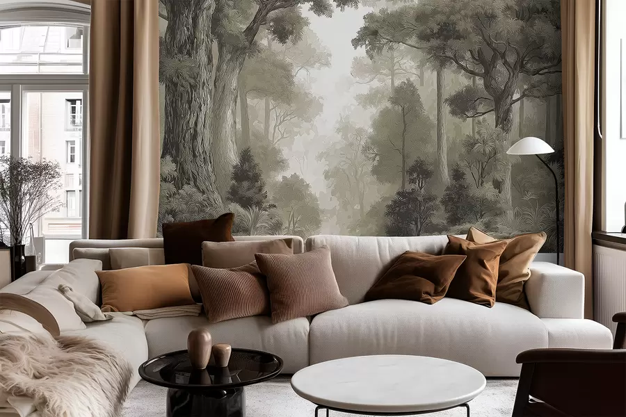 fototapeter Løvskov w05196v1