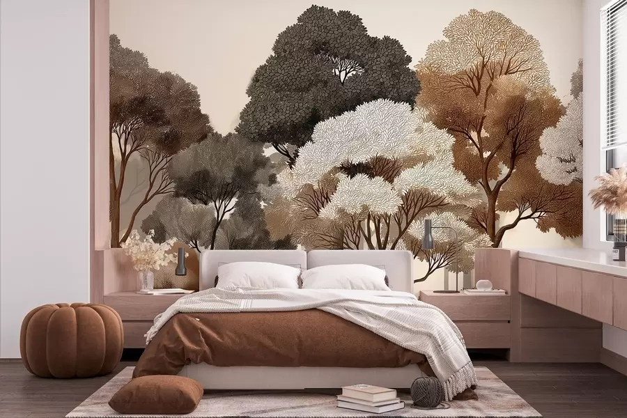 fototapeter Løvskov w05198v1