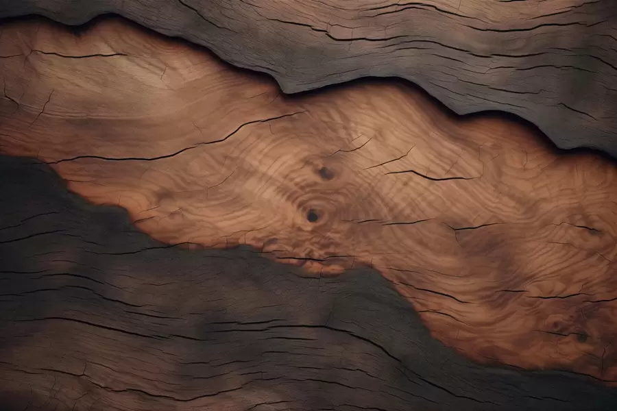 Murale Imitation d'écorce d'arbre w09705