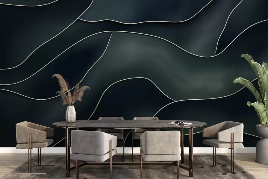 fototapeter Abstrakte linjer w05218v1