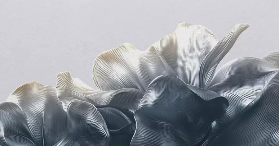 fototapeter Volumetriske kronblade w05242