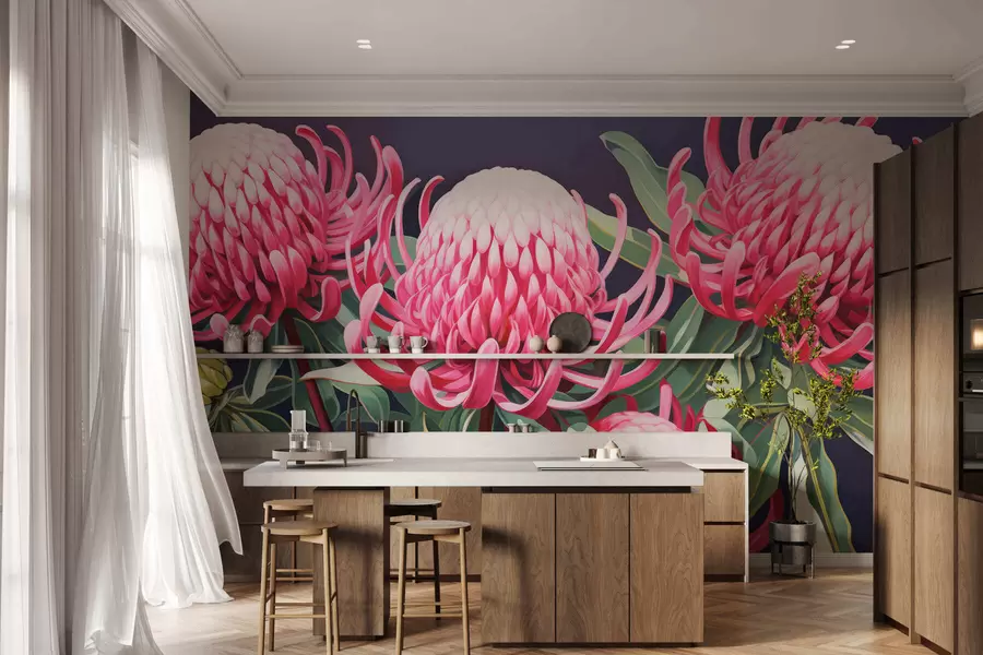 Murale Protea royale w05308
