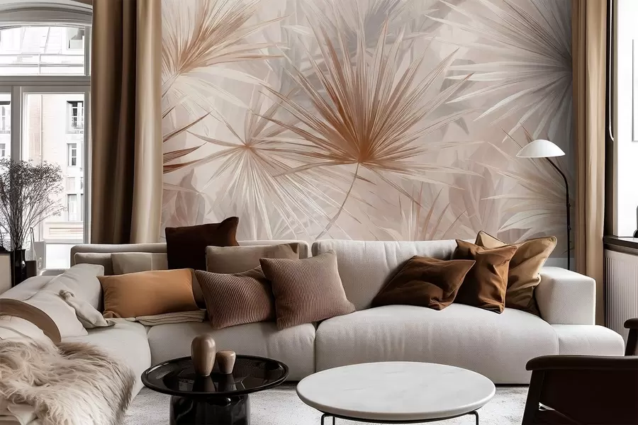 Fototapete Bragea, spitze Blätter w05405