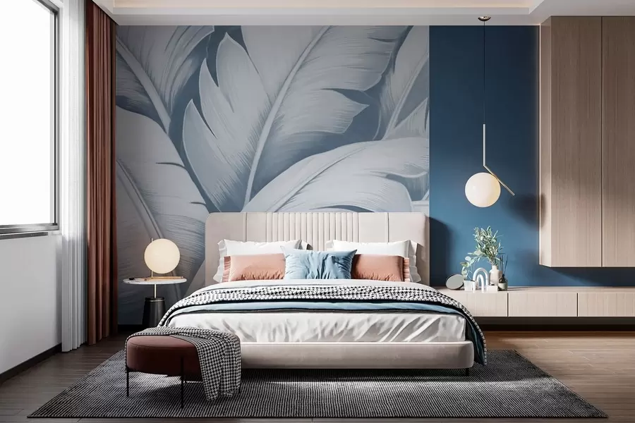 Fototapete Große Bananenblätter w04991v2