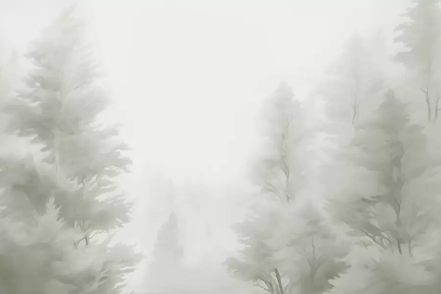 Fototapete Abstrakter Wald w05420