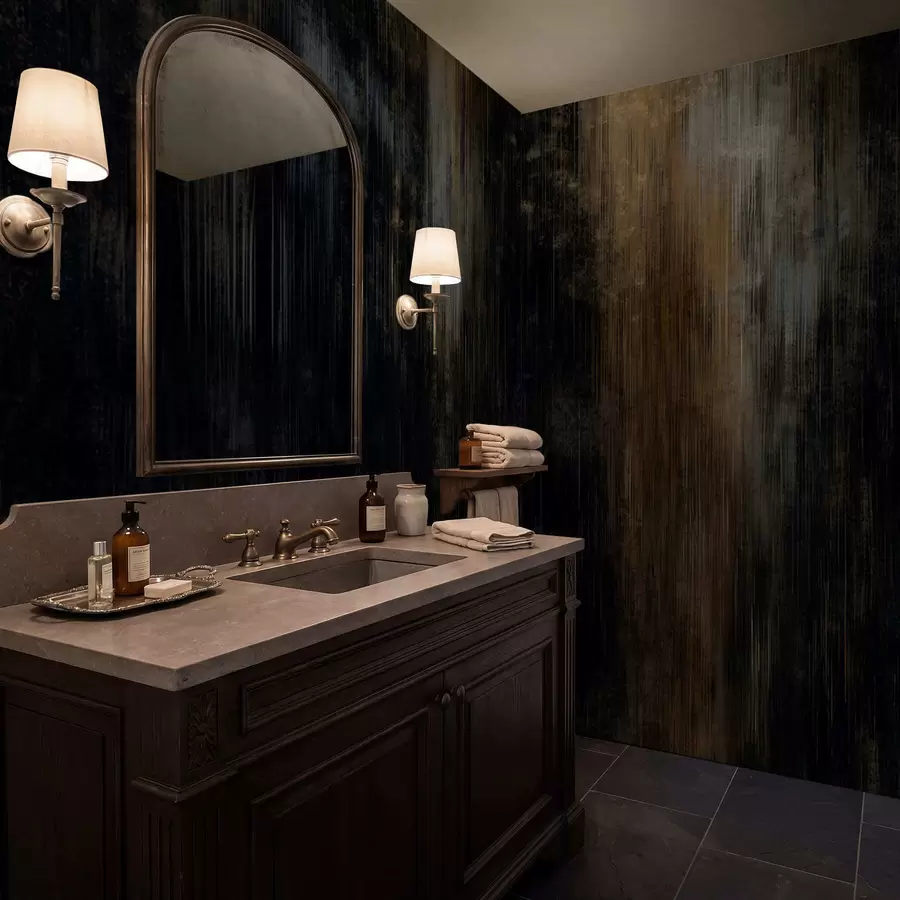 fototapeter Mørk, abstrakt baggrund med lodrette striber w05121v5