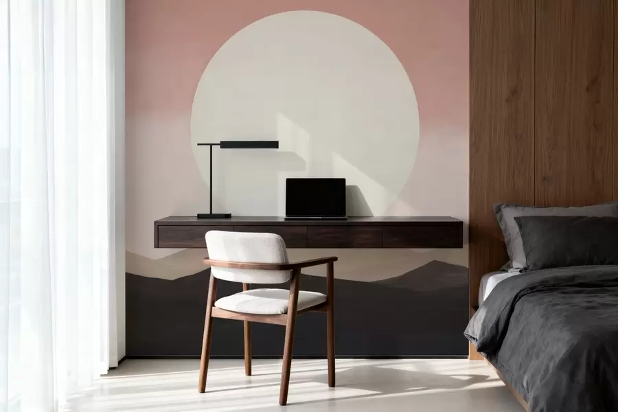 Fototapete Stiller Sonnenuntergang w05285