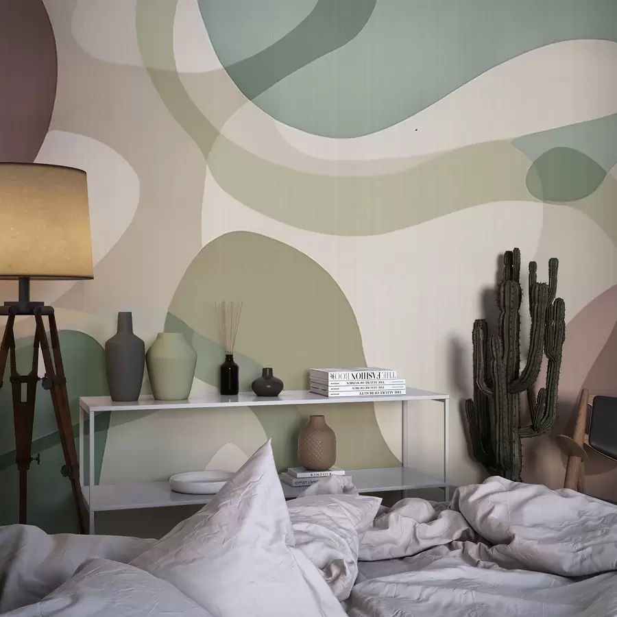 Fototapete Weiche Linien w05479v1