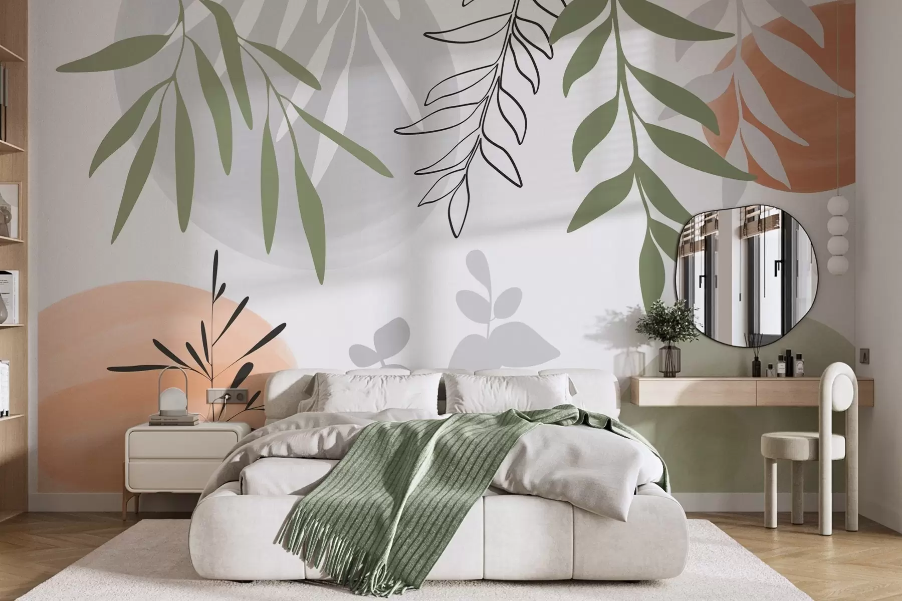 Fototapete Abstrakte Vegetation w05506