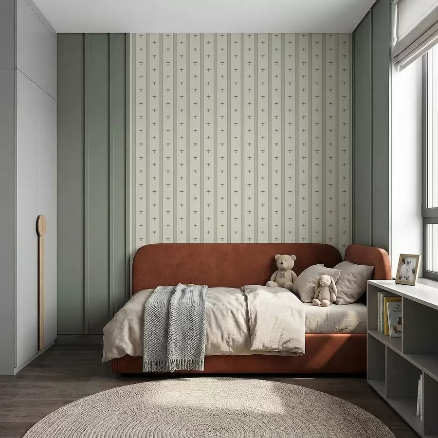 fototapeter Små fly med lodrette striber a01171v3