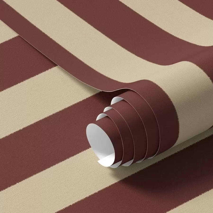fototapeter Røde og beige lodrette striber a01179