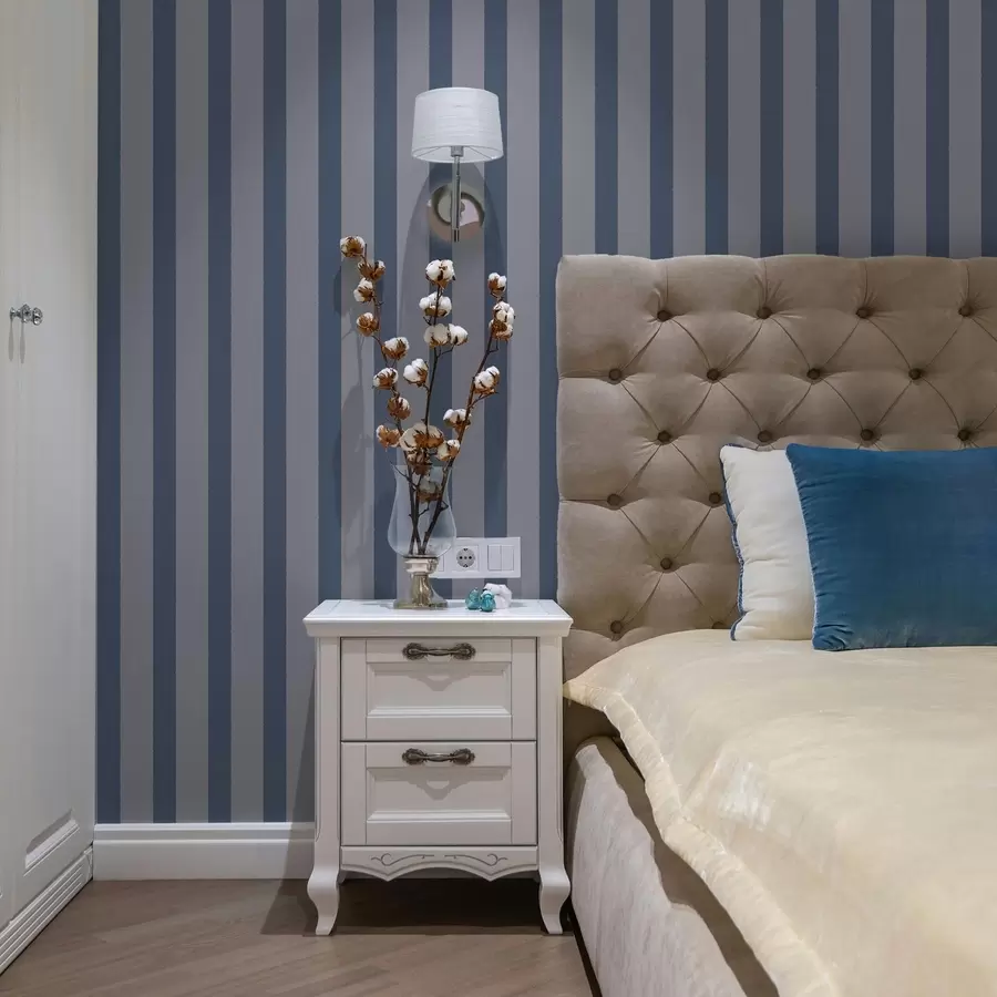 fototapeter Blå og grå lodrette striber a01180v1