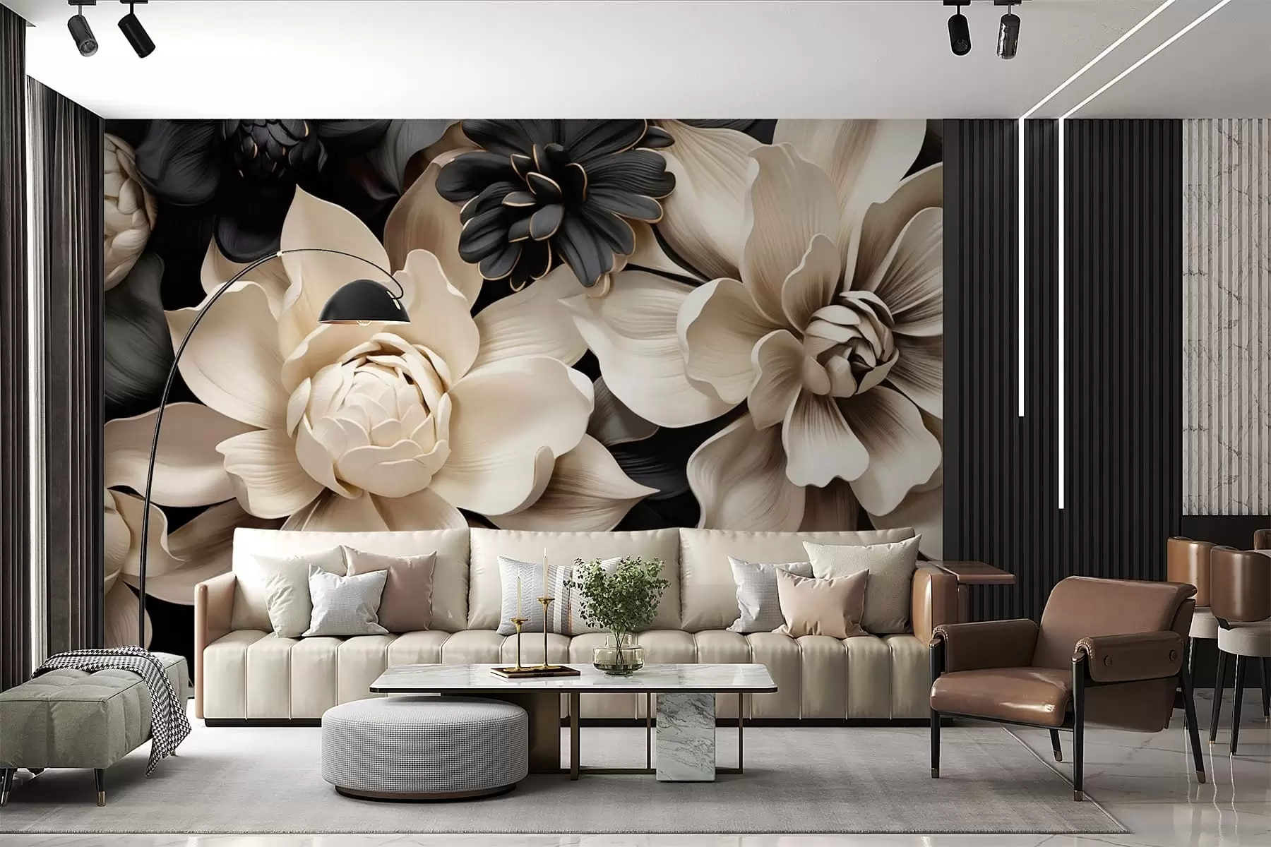 Fototapete Fantasieblumen w05618