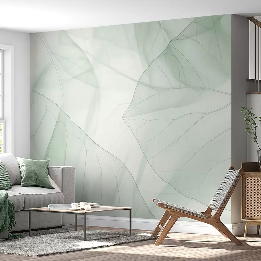 Murale Veines de feuilles abstraites w05474