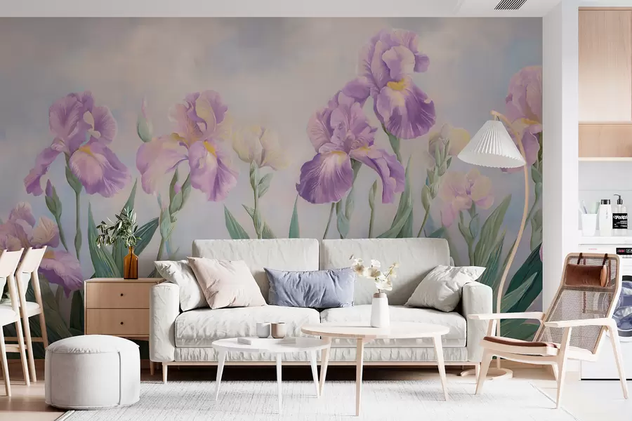 fototapeter Klassiske blomster w05646
