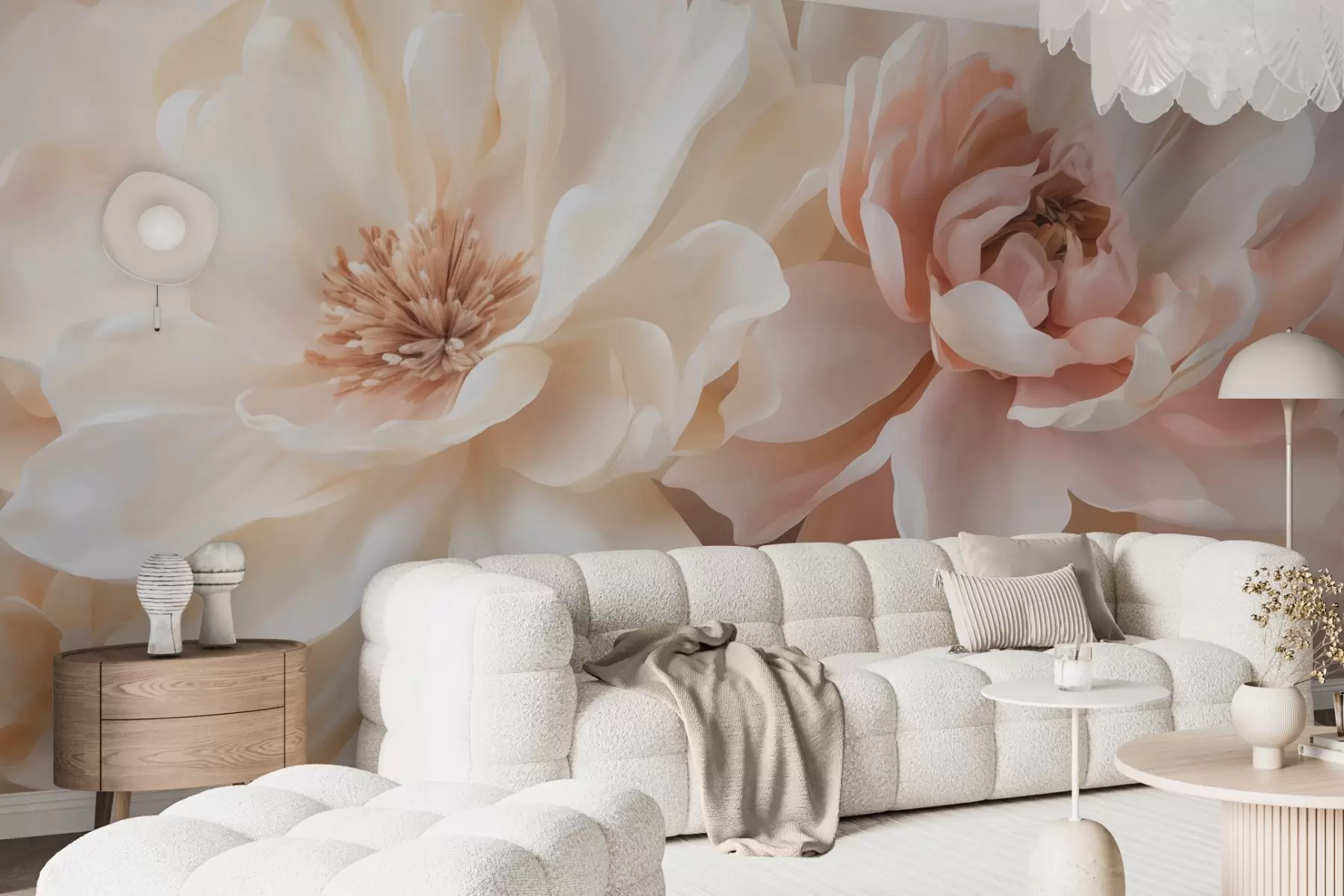 fototapeter Store blomster w05633