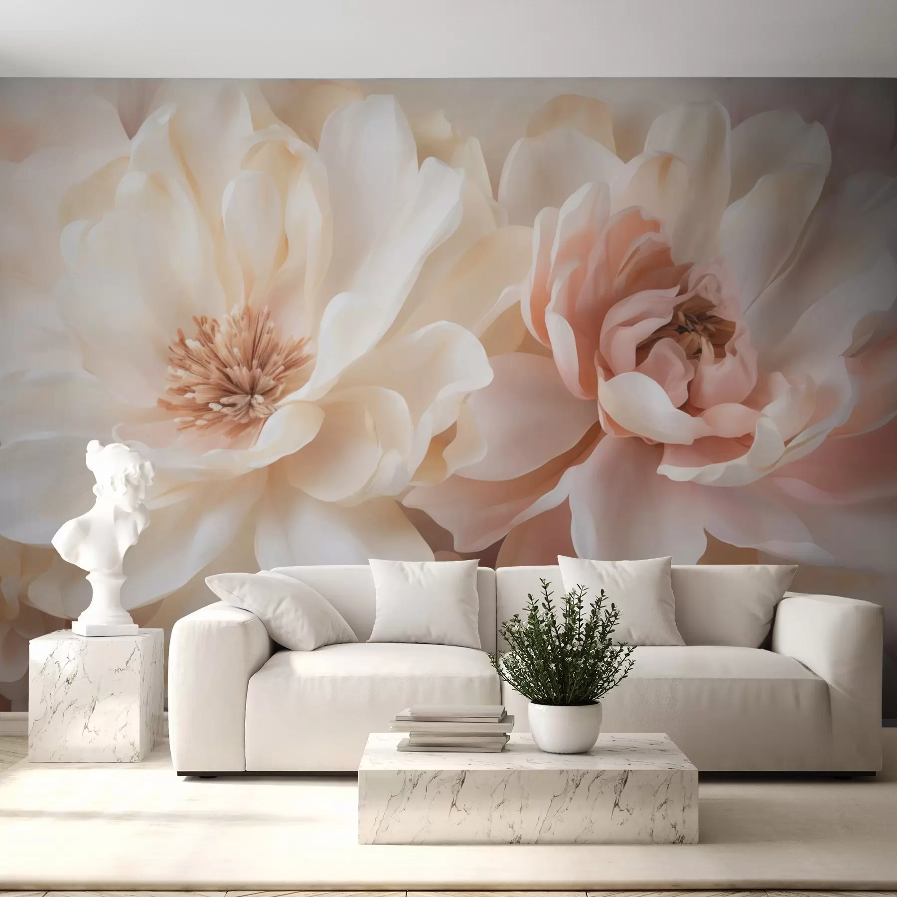 fototapeter Store blomster w05633