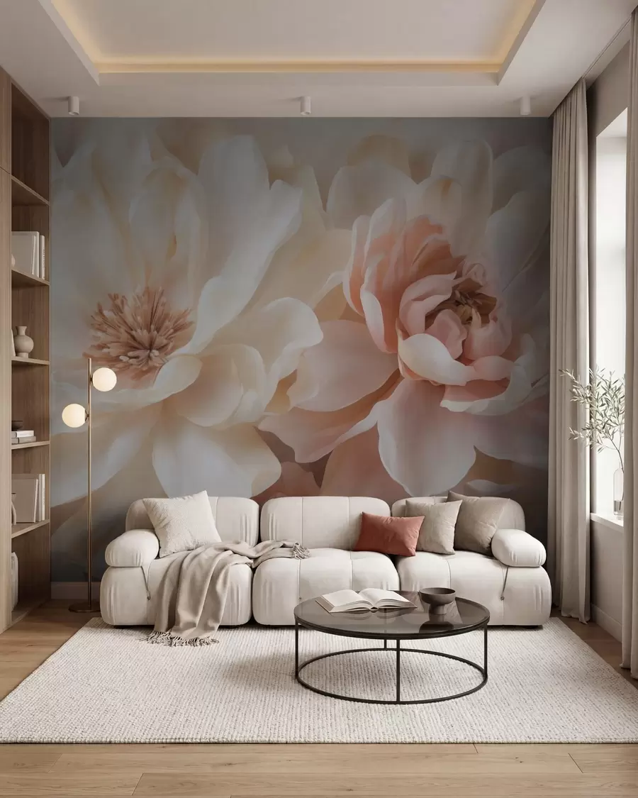 fototapeter Store blomster w05633
