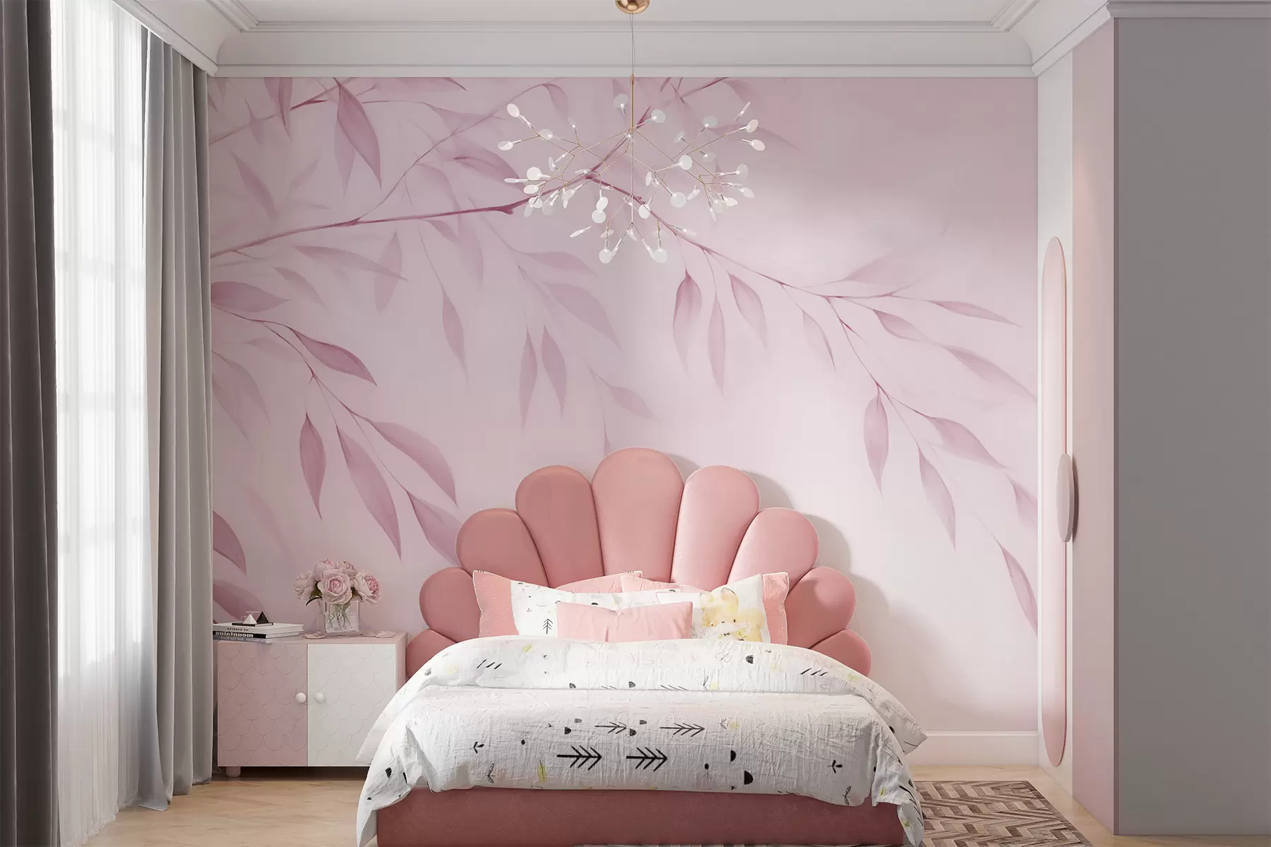 Murale Une branche d'arbre w05682v4