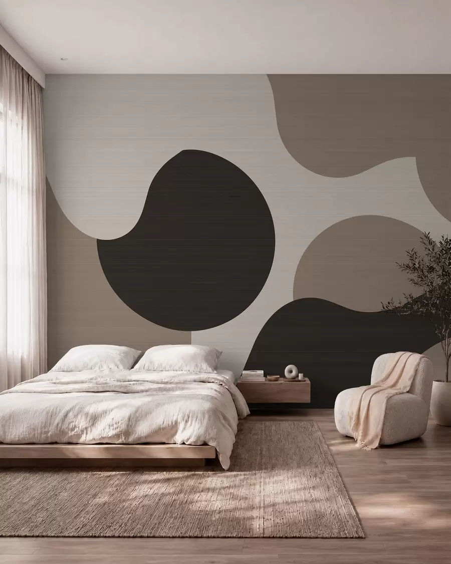 Murale Formes organiques w05655