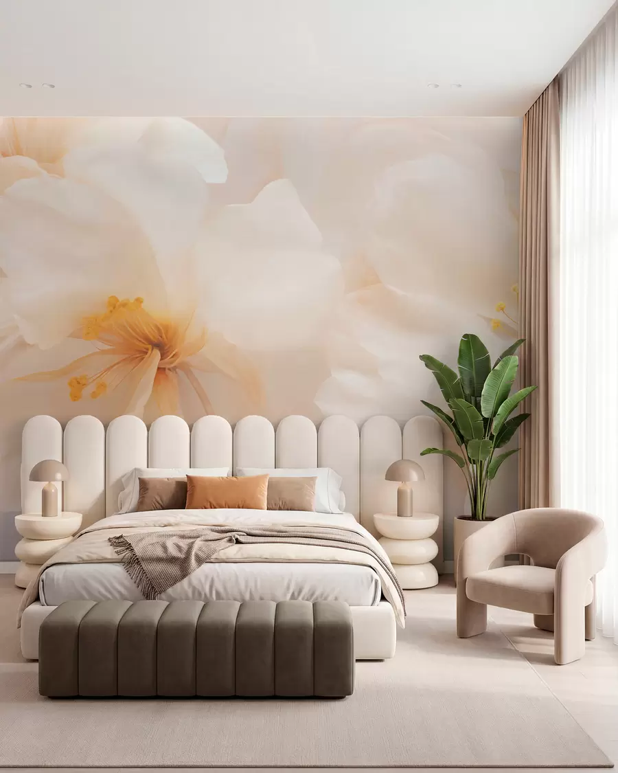 fototapeter Store blomster w05615