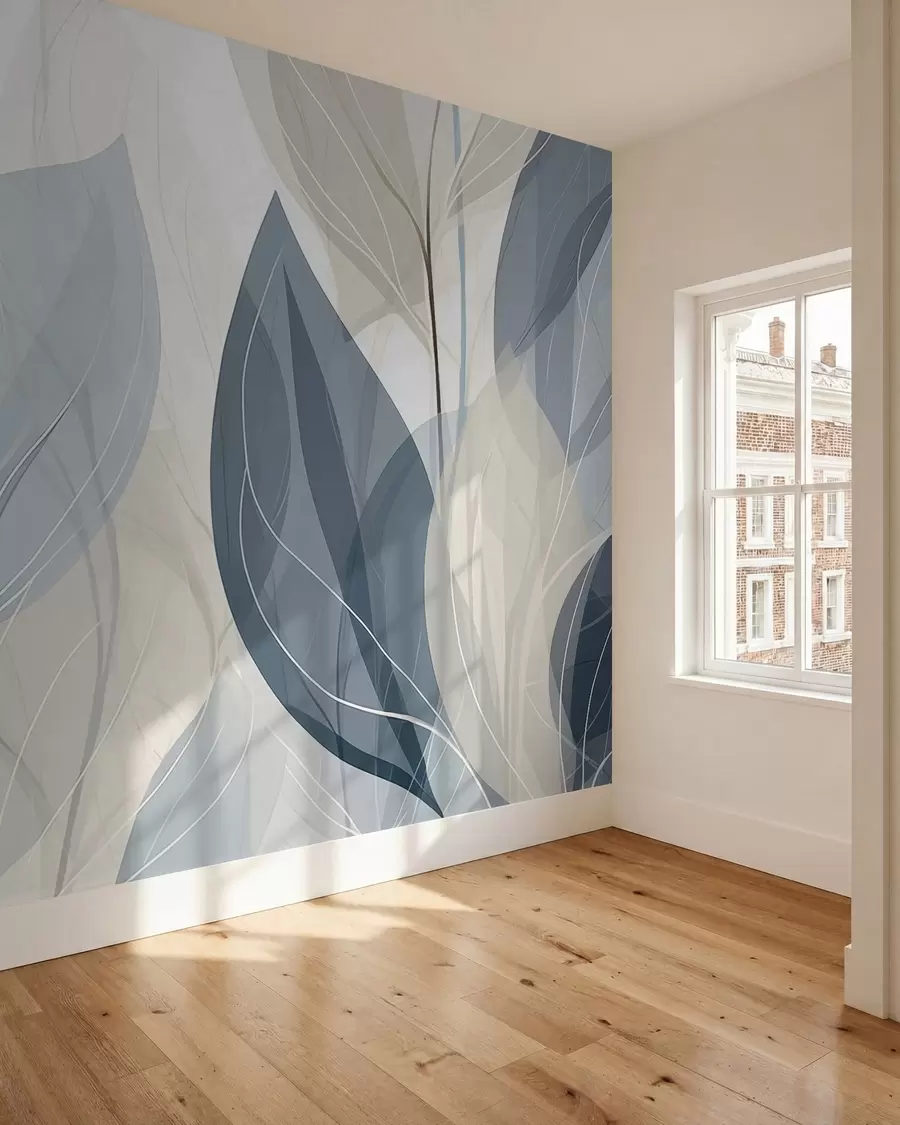 Murale Les feuilles murmurantes w09970