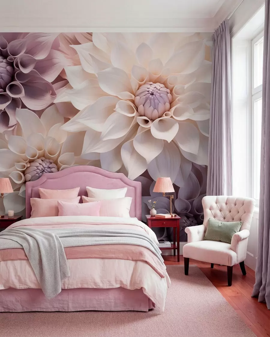 Murale Fleurs classiques w05774