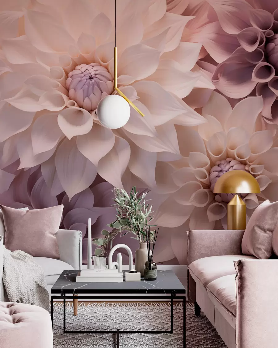 Murale Fleurs classiques w05774