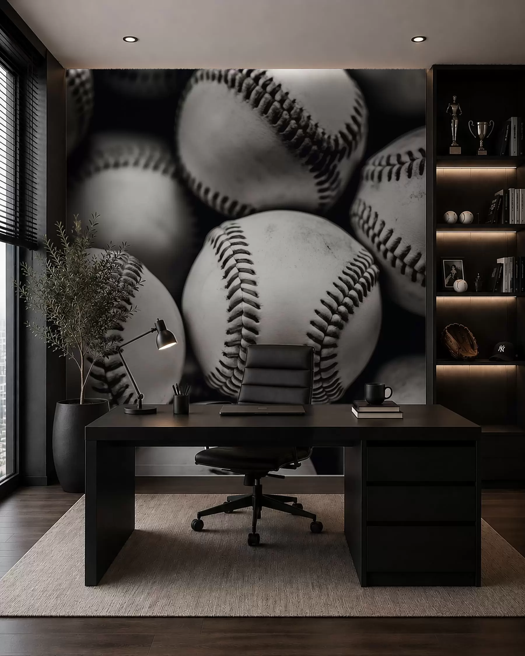 fototapeter Baseballbolde w09966