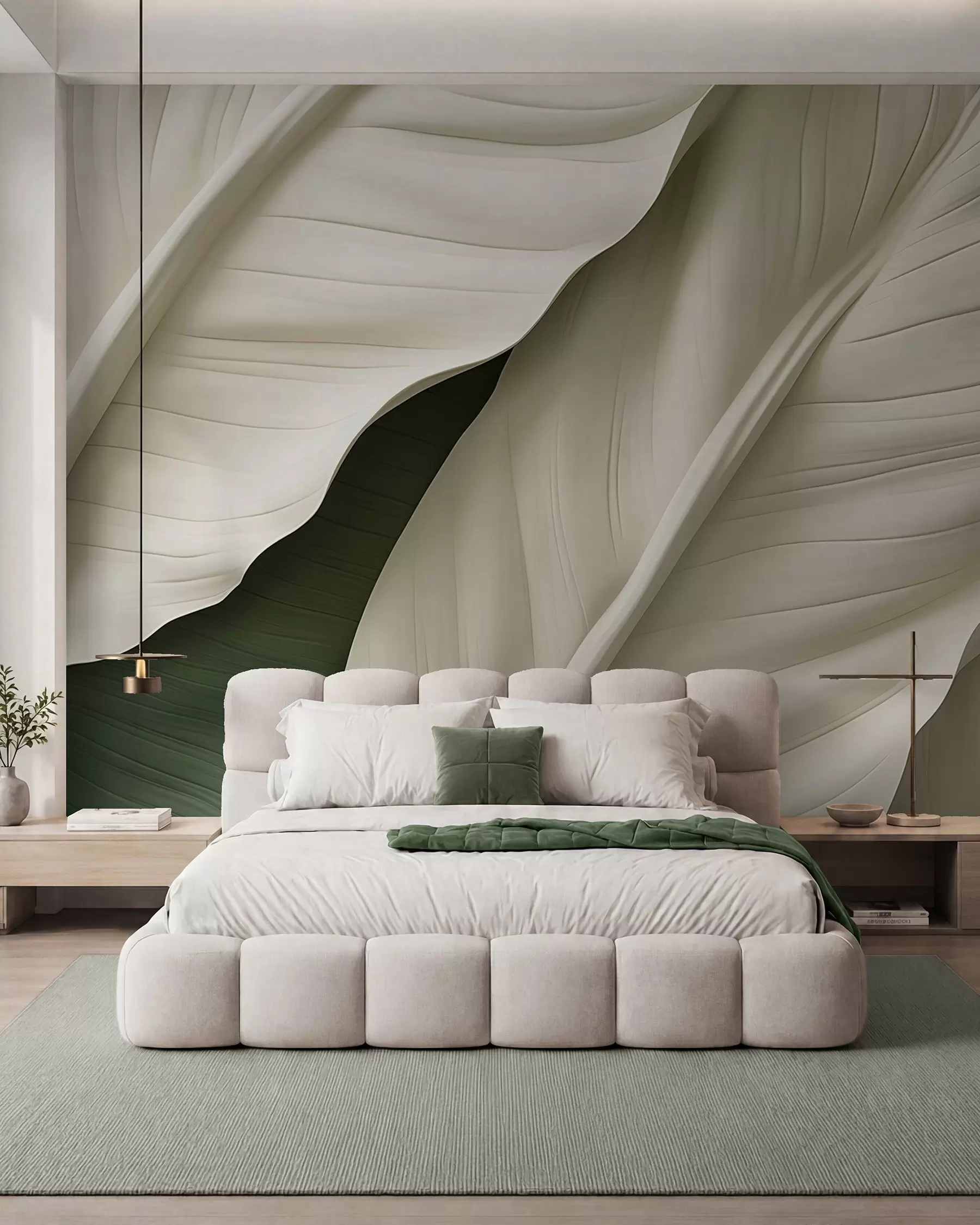 Murale Feuilles w05786