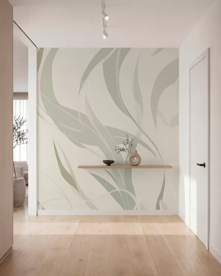 Murale Eucalyptus à feuilles pointues w05799