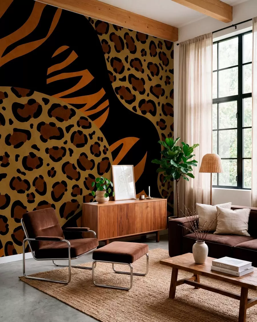 Murale Motifs sauvages w05759