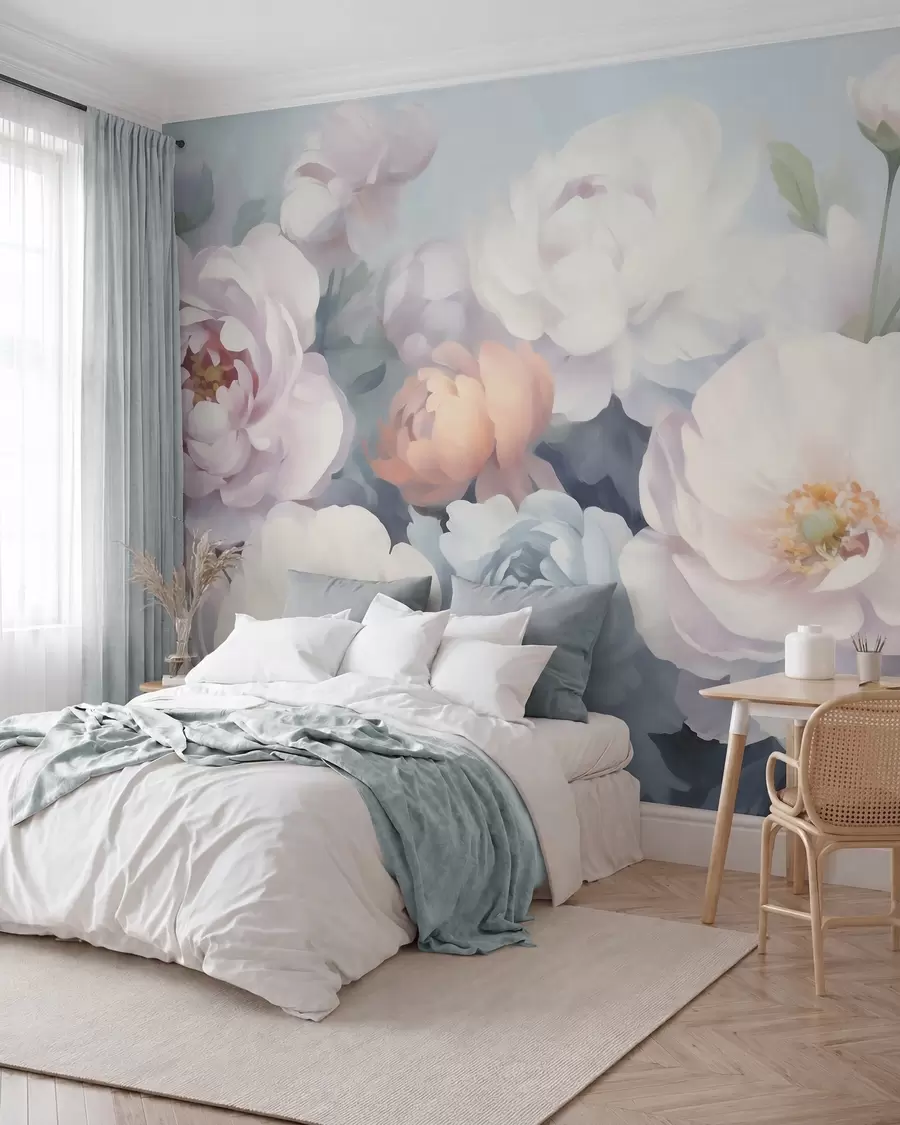 Fototapete Abstrakte Blumen w05674