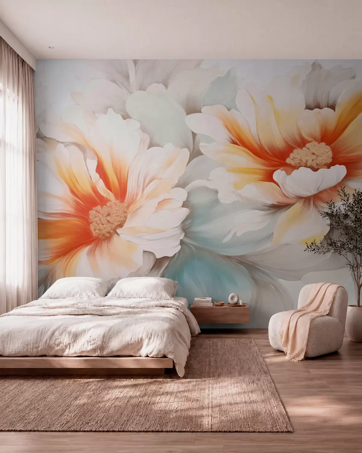 Fototapete Fantasieblumen w05941
