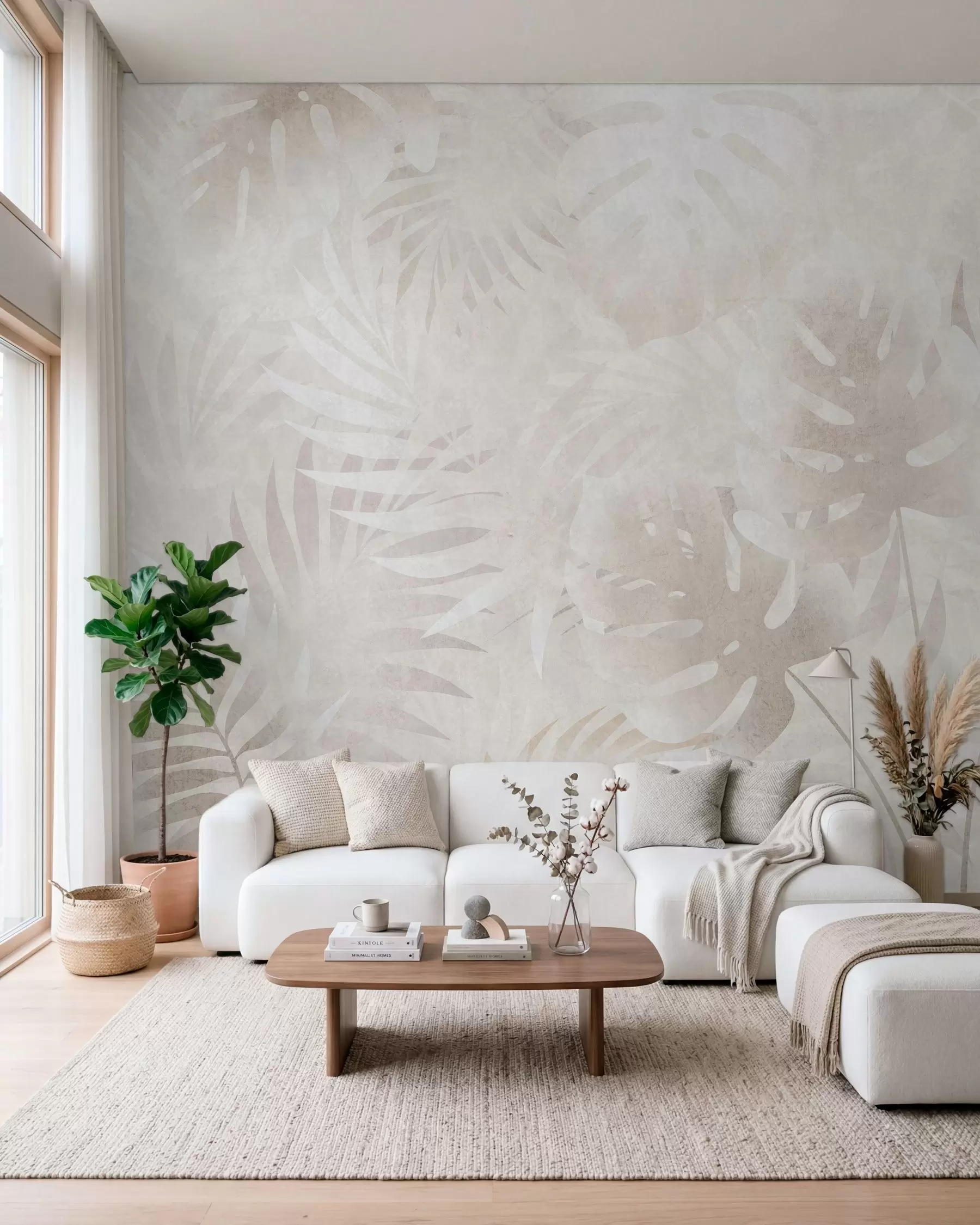 Murale Tropiques brumeux w10080